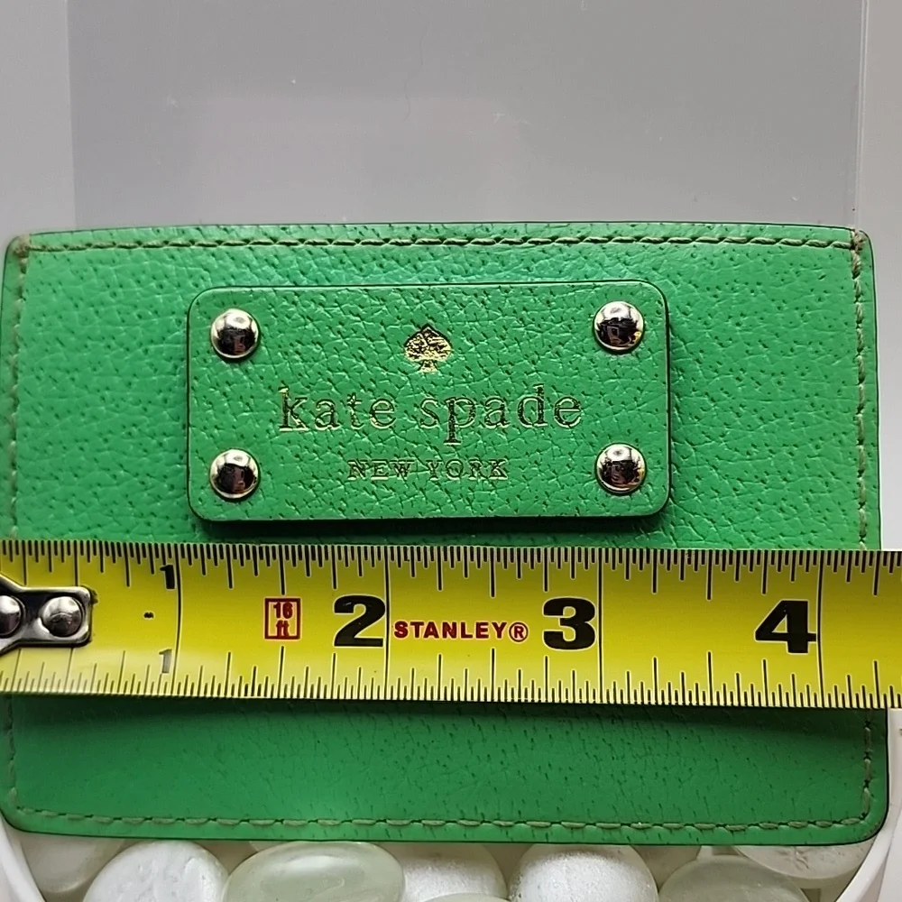 Kate Spade‎ Green Leather Card Holder